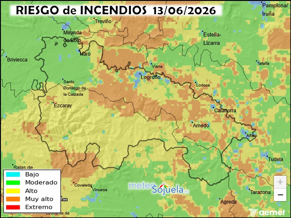 Riesgo de incendios