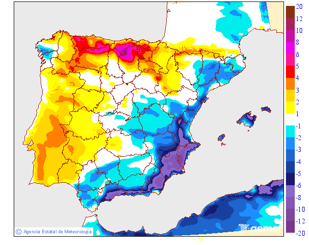 Variación de temperaturas máximas AEMET Meteosojuela 03