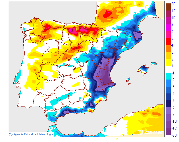 Variación de temperaturas máximas AEMET Meteosojuela 05