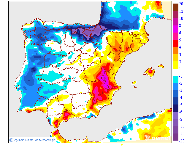 Variación de temperaturas máximas AEMET Meteosojuela 08