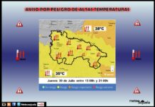 Avisos Amarillos por Altas Temperaturas. Jueves 30 de Julio Avisos Amarillos por Altas Temperaturas AEMET 30