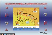 Avisos Naranjas y Amarillos por Tormentas y Altas Temperaturas . 07, 08 y 09 de Julio Avisos Naranjas y Amarillos por Tormentas y Altas Temperaturas AEMET 07