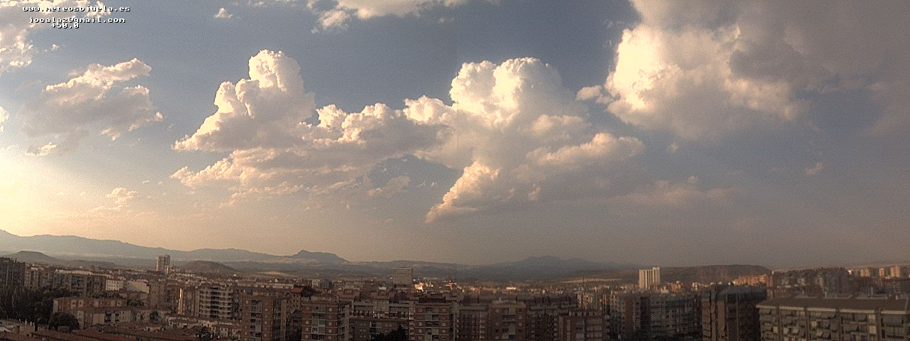 Imagen WEBCAM Logroño Cumulonimbos