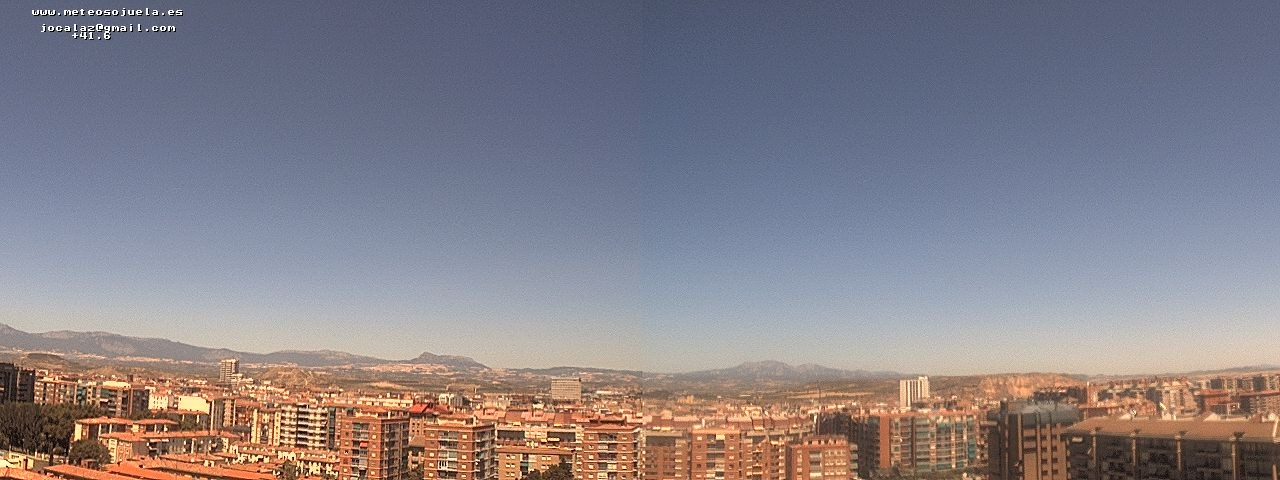 Imagen WEBCAM Logroño Despejado