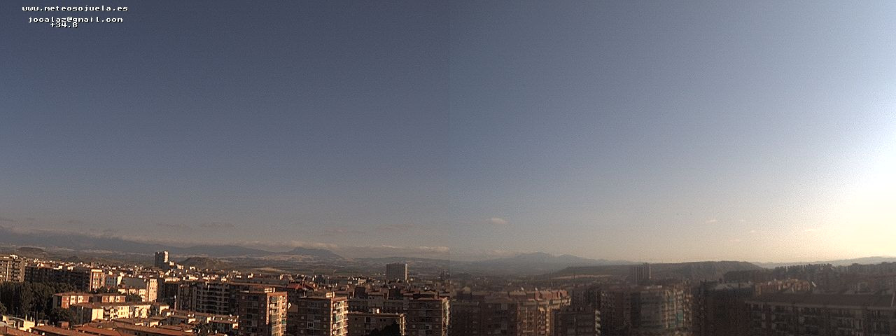 Imagen WEBCAM Logroño Despejado