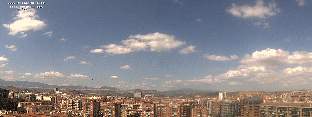 Imagen WEBCAM Logroño Intervalos de nubes bajas
