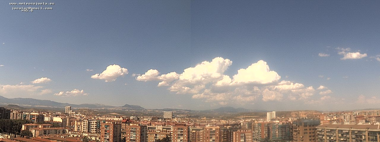 Imagen WEBCAM Logroño Nubes de evolución