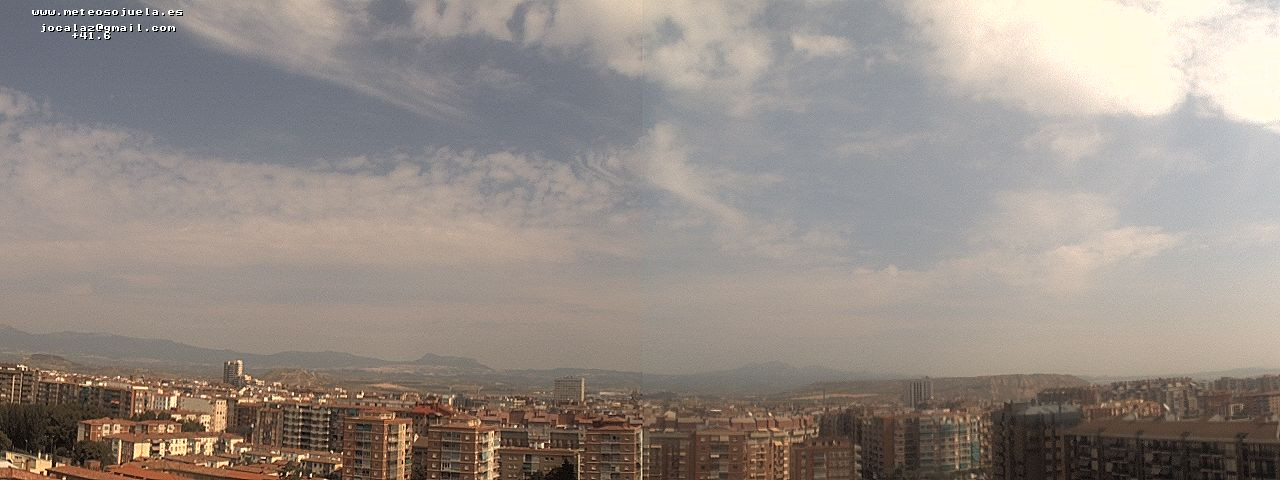 Imagen WEBCAM Logroño Nubes y claros