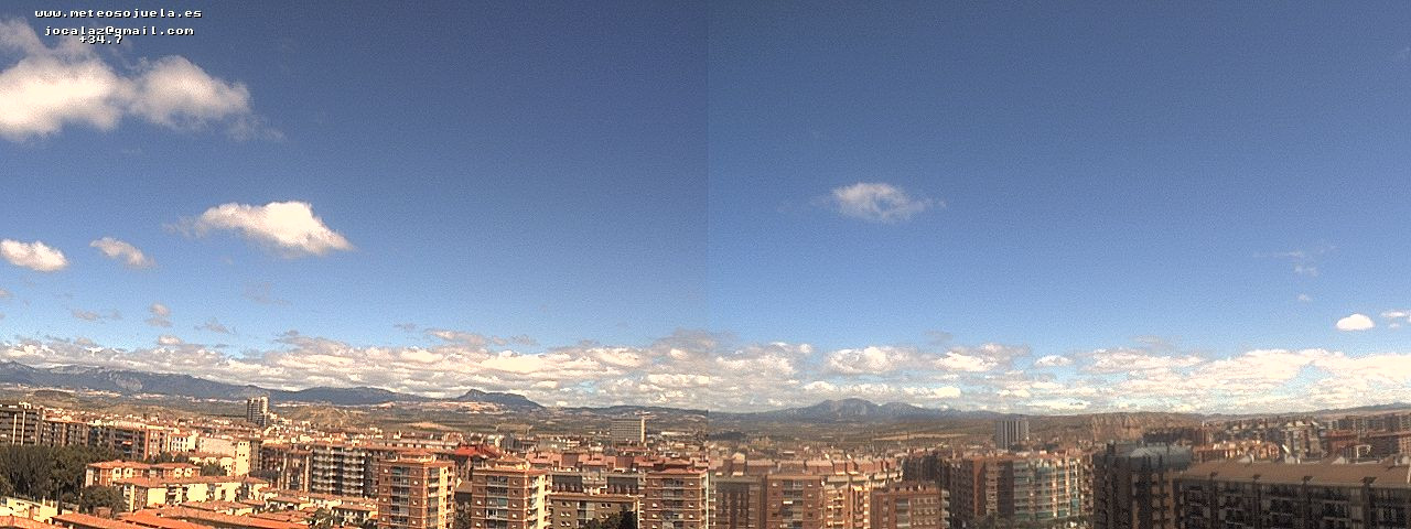 Imagen WEBCAM Logroño Poco nuboso