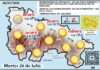 El tiempo de hoy en La Rioja. 28/07/2026. Comienza la escalada Mapa del tiempo en La Rioja. Meteosojuela