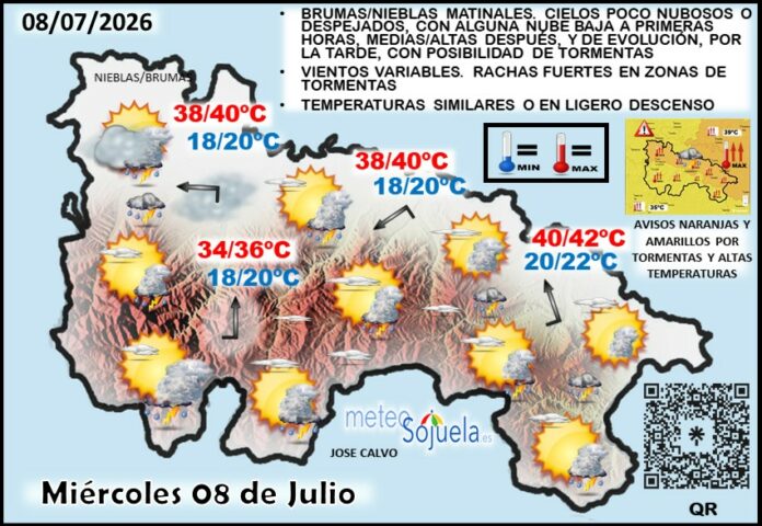 Mapa del tiempo en La Rioja. Meteosojuela Mapa del tiempo en La Rioja. Meteosojuela