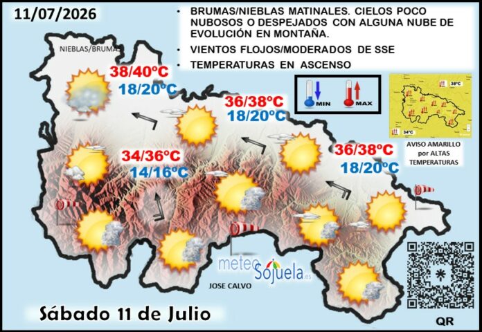Mapa del tiempo en La Rioja. Meteosojuela Mapa del tiempo en La Rioja. Meteosojuela