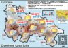El tiempo de hoy en La Rioja. 12/07/2026. Bochorno y tormentas Mapa del tiempo en La Rioja. Meteosojuela