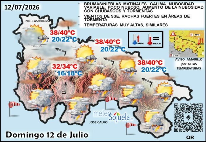 Mapa del tiempo en La Rioja. Meteosojuela Mapa del tiempo en La Rioja. Meteosojuela