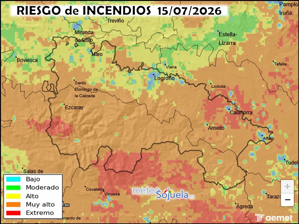 Riesgo de incendios