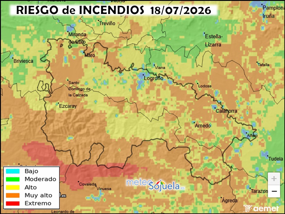 Riesgo de incendios