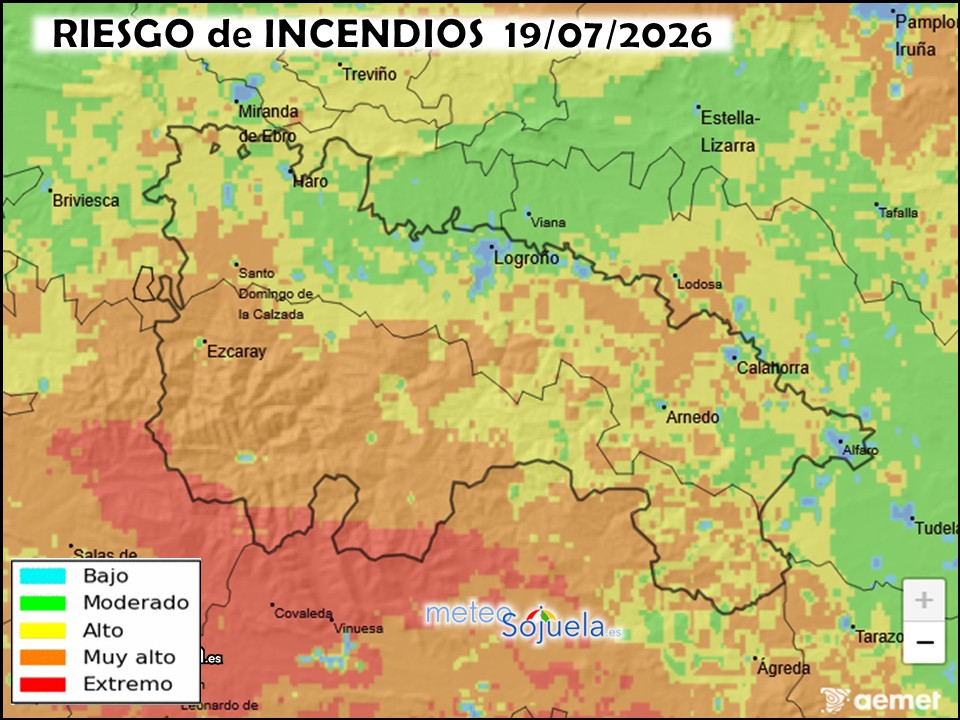 Riesgo de incendios