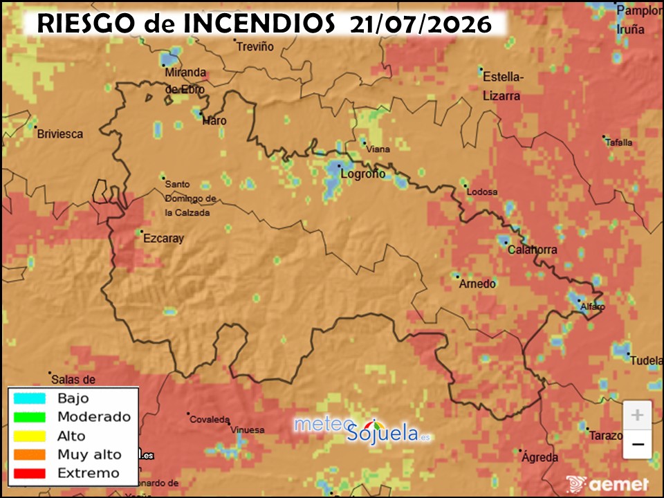 Riesgo de incendios