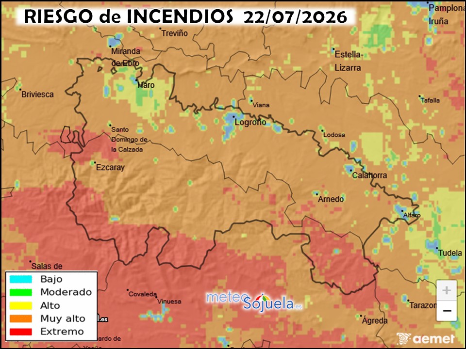 Riesgo de incendios