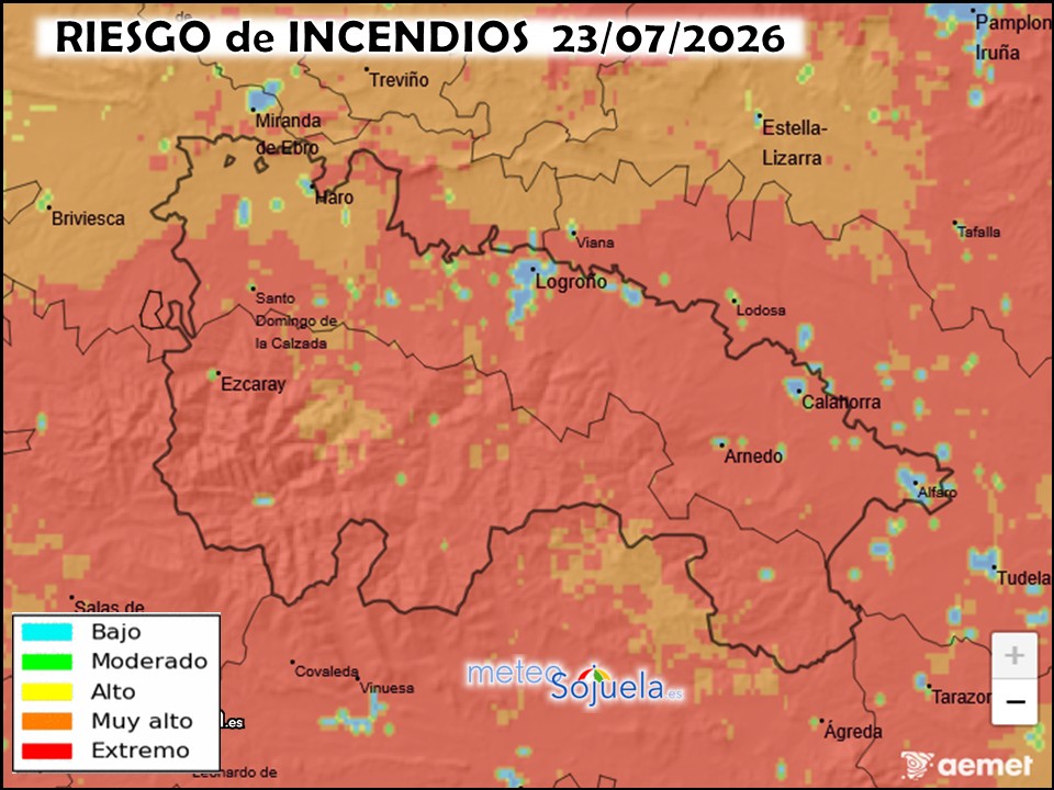 Riesgo de incendios