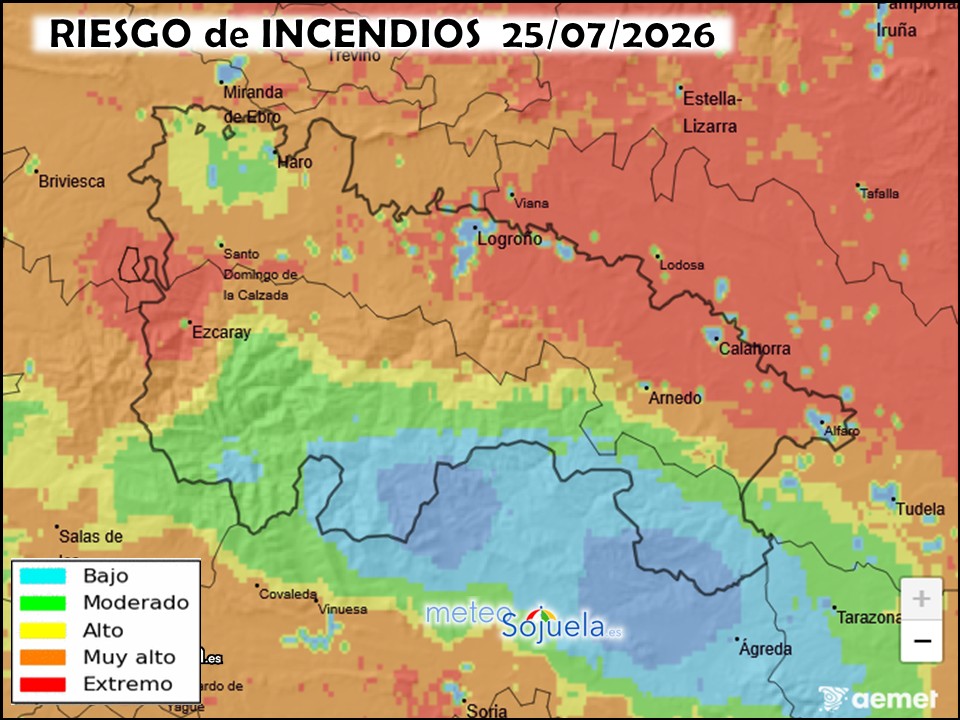 Riesgo de incendios