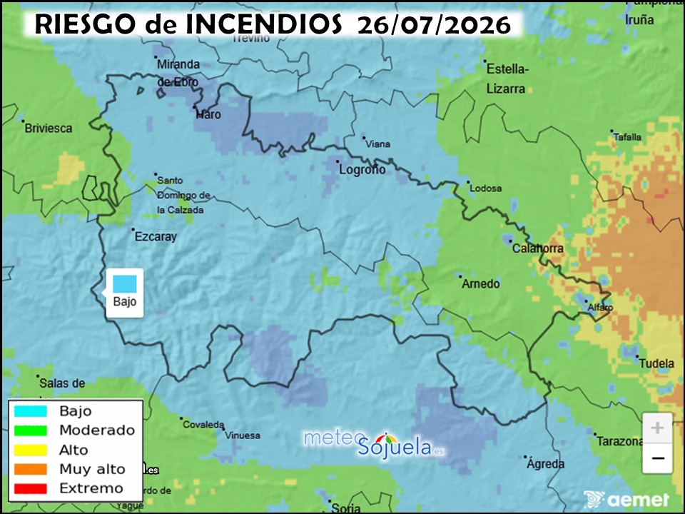 Riesgo de incendios