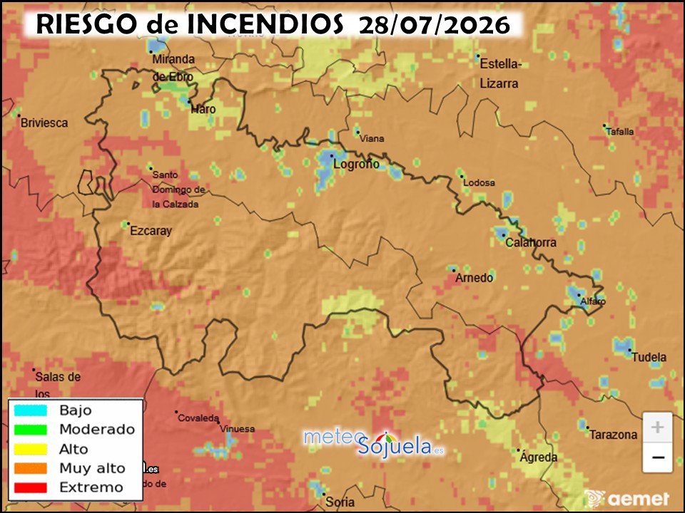 Riesgo de incendios