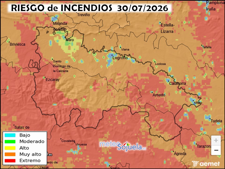 Riesgo de incendios