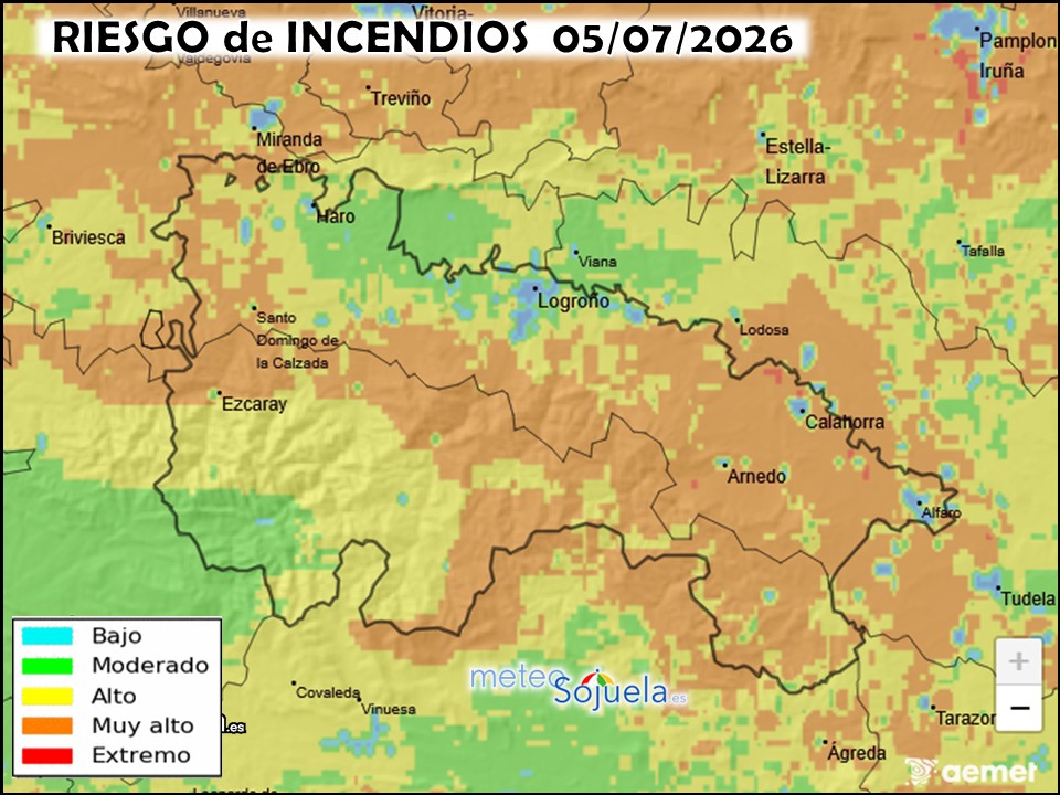 Riesgo de incendios