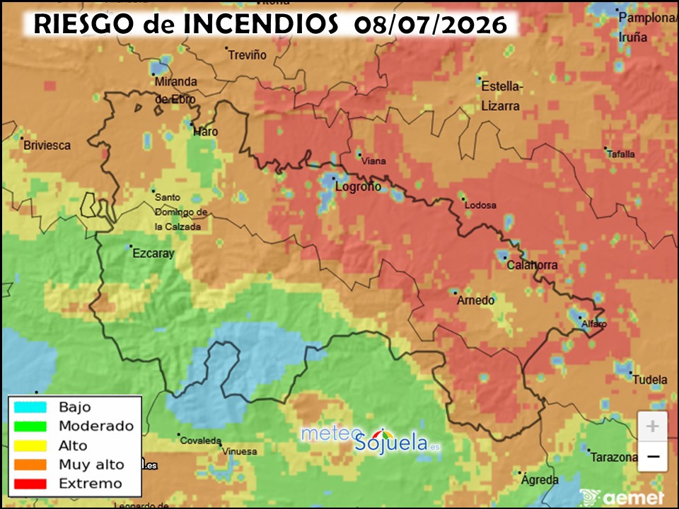 Riesgo de incendios