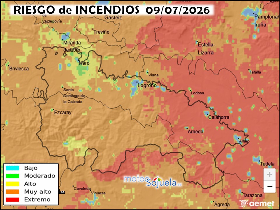 Riesgo de incendios