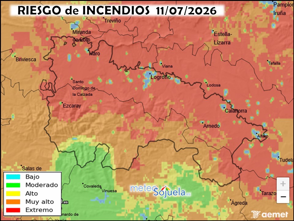 Riesgo de incendios