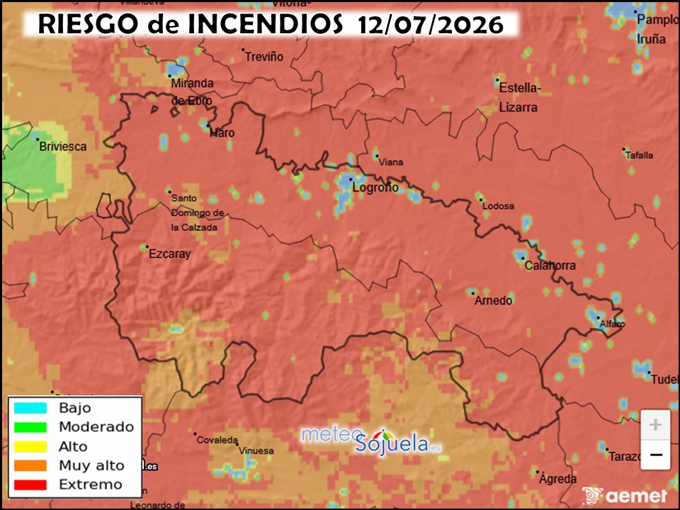 Riesgo de incendios