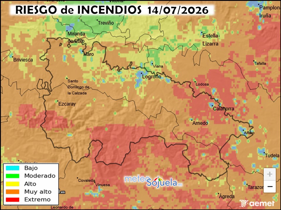 Riesgo de incendios