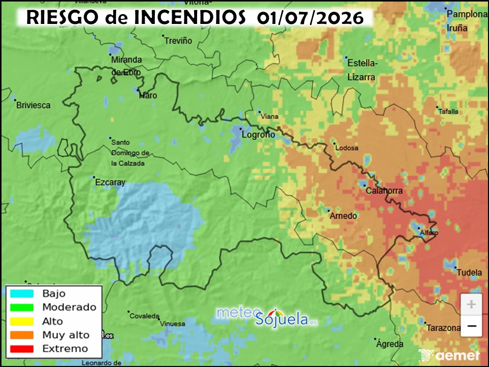 Riesgo de incendios