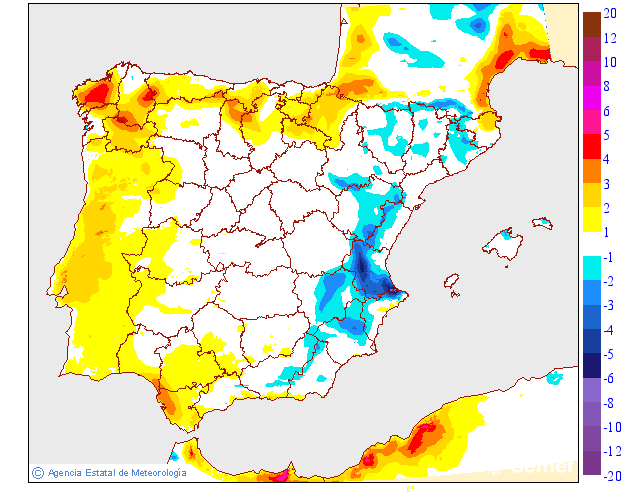 Variación de temperaturas máximas AEMET Meteosojuela 01