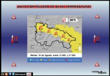 Aviso Amarillo por Altas Temperaturas en la Ribera. 18 y 19 de Agosto Aviso Amarillo por Altas Temperaturas en la Ribera 18. AEMET