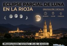Guía Rápida para la Observación del Eclipse Parcial de Luna en La Rioja. 28/08/2026 Eclipse de Luna La Rioja