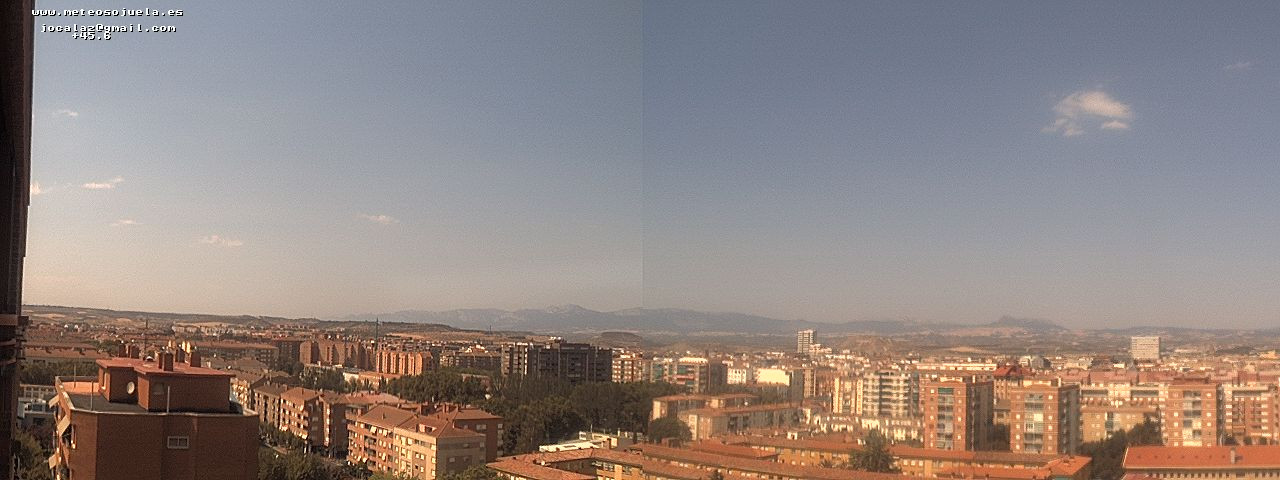 Imagen WEBCAM Logroño Cielos poco nubosos