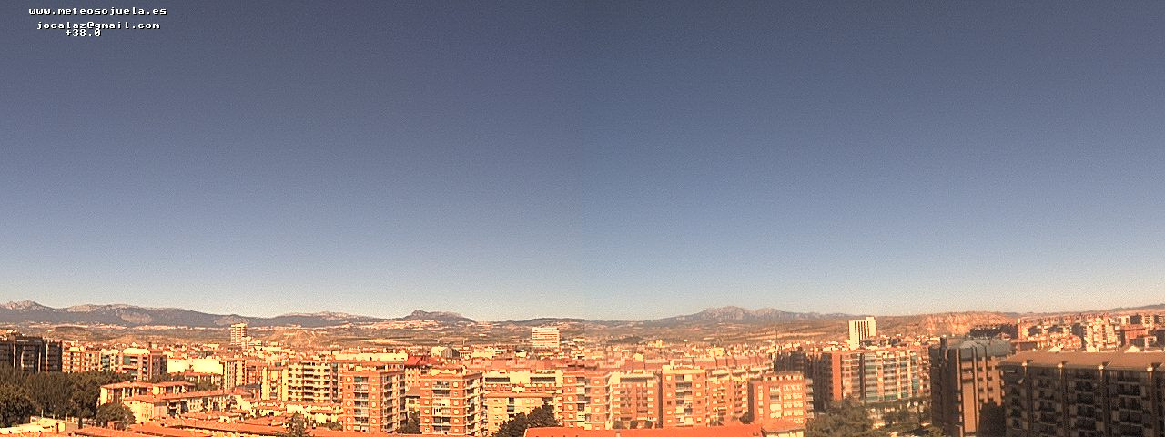 Imagen WEBCAM Logroño Despejado