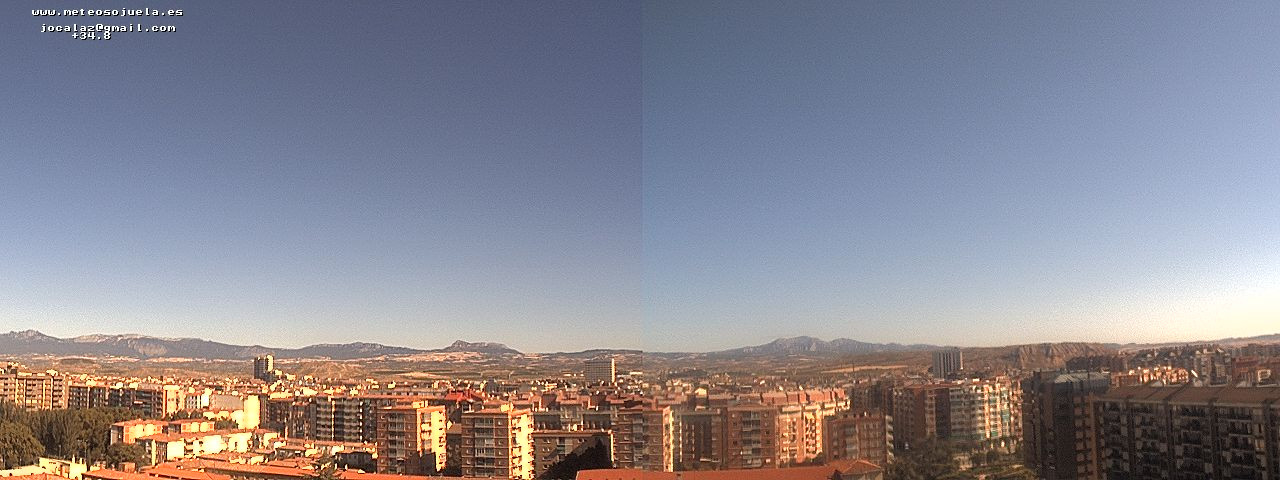 Imagen WEBCAM Logroño Despejado