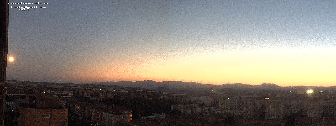 Imagen WEBCAM Logroño Eclipse desde la Webcam