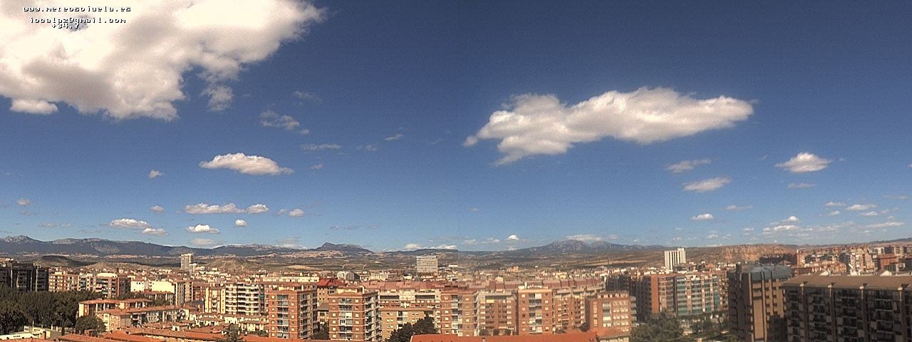 Imagen WEBCAM Logroño Intervalos de nubes y claros