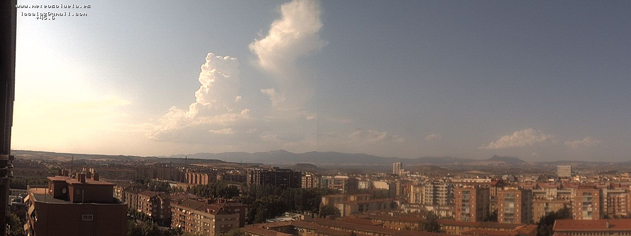 Imagen WEBCAM Logroño Nubes de evolución
