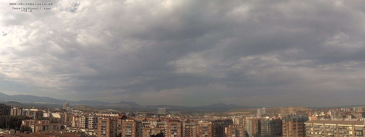 Imagen WEBCAM Logroño Nubes medias, altas y de evolución