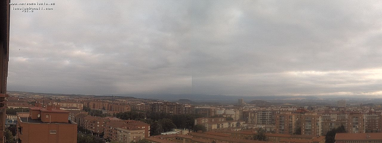 Imagen WEBCAM Logroño Nuboso con nubes bajas