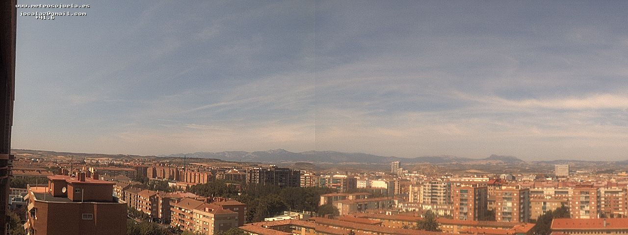 Imagen WEBCAM Logroño Poco nuboso, con algunas nubes bajas y medias altas