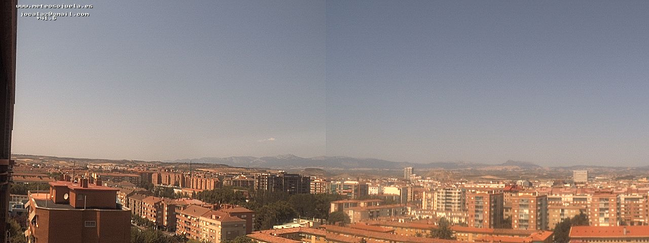 Imagen WEBCAM Logroño Poco nuboso o despejado