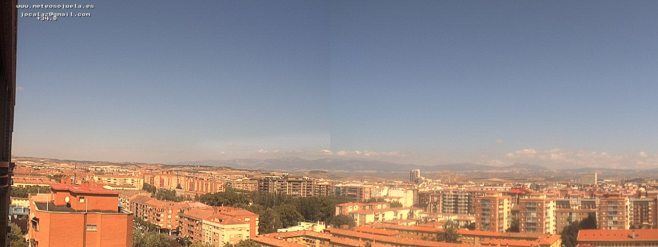 Imagen WEBCAM Logroño Poco nuboso