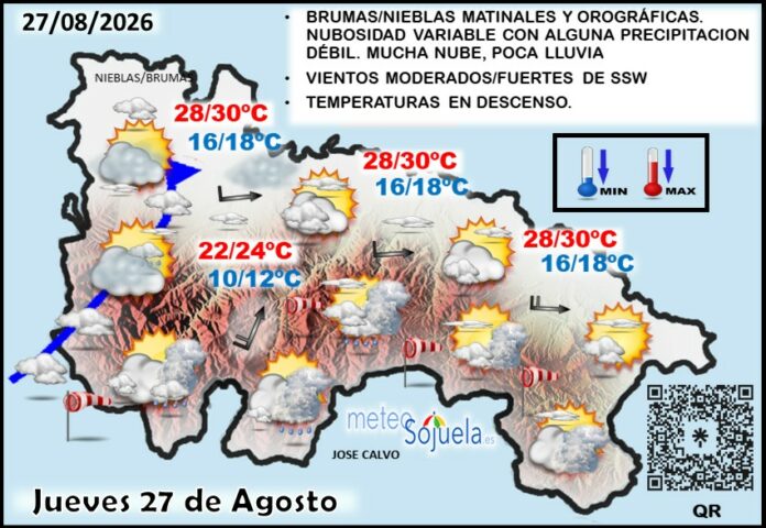 Mapa del tiempo en La Rioja. Meteosojuela Mapa del tiempo en La Rioja. Meteosojuela
